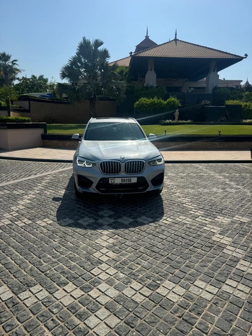 BMW X3 2021 Rental Dubai - View 4