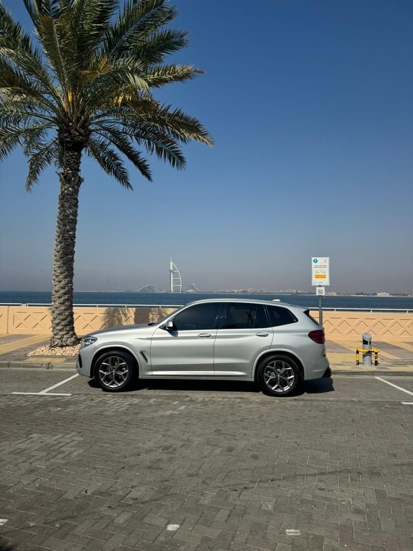 BMW X3 2021 Rental Dubai - View 3