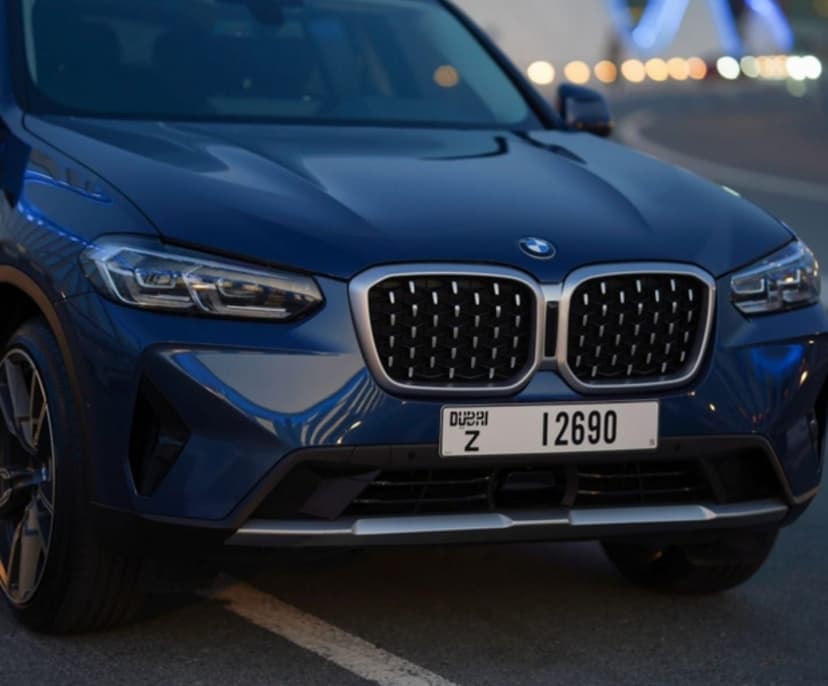 BMW X4 2022 Rental Dubai - View 4