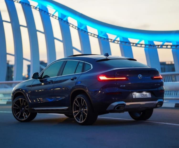 Rent BMW X4 2022 in UAE