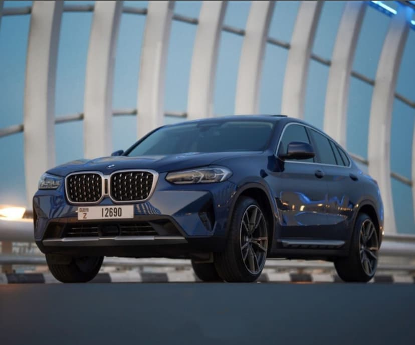 BMW X4 2022 Rental Dubai - View 5