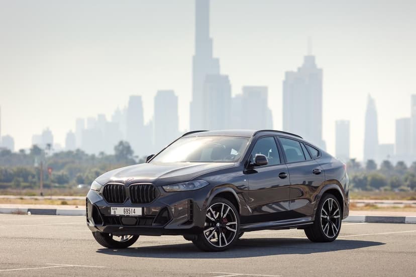 BMW X6 2024 Rental Dubai - View 7