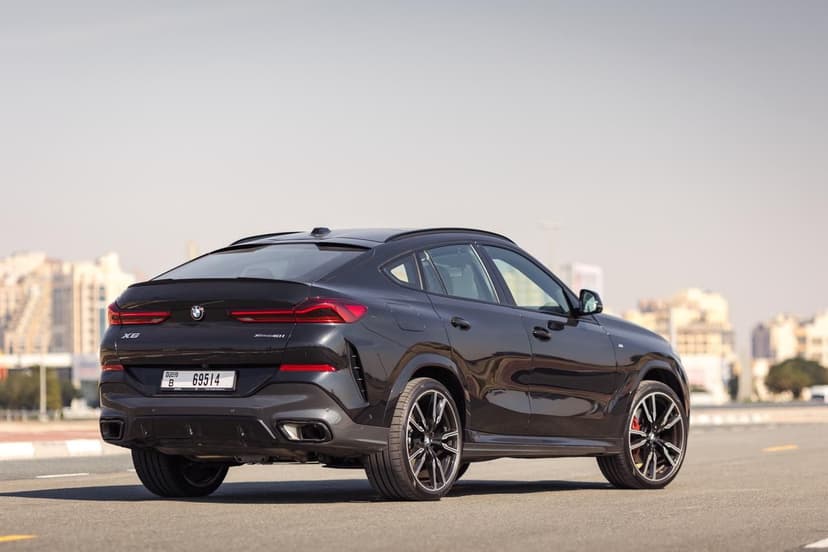 BMW X6 2024 Rental Dubai - View 2
