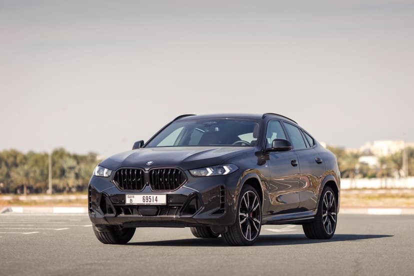 BMW X6 2024 Rental Dubai - View 1
