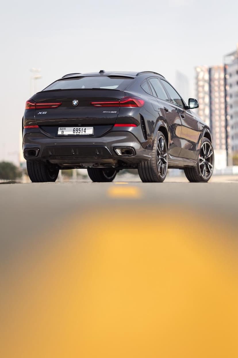 BMW X6 2024 Rental Dubai - View 4