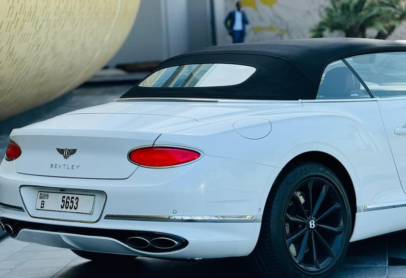 Rent Bentley GTC Continental 2022 in UAE