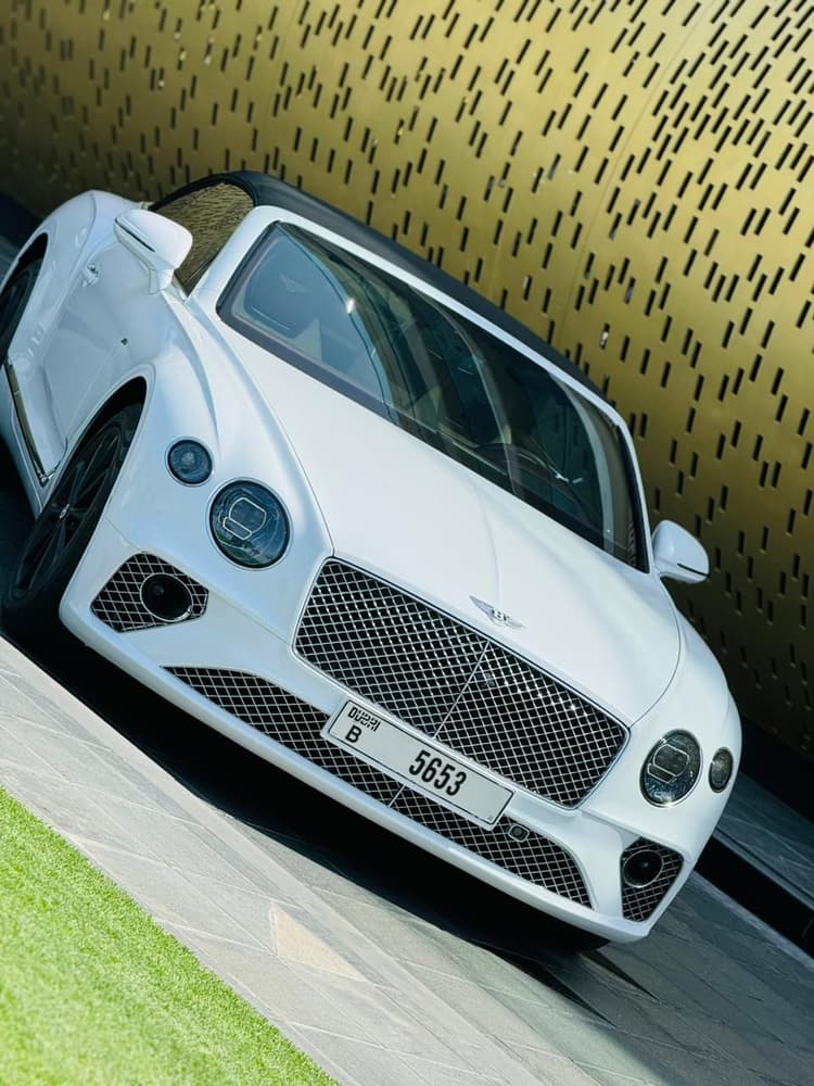 Rent Bentley GTC Continental 2022 in UAE