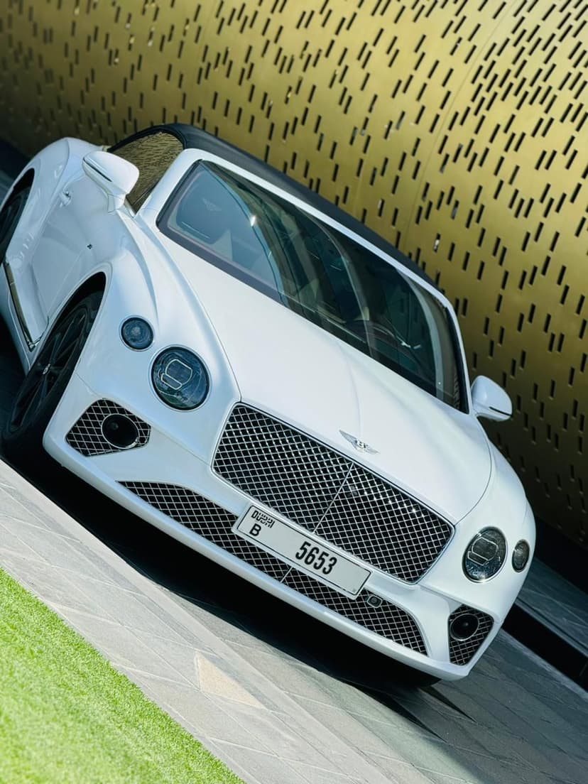 Rent Bentley GTC Continental 2022 in UAE
