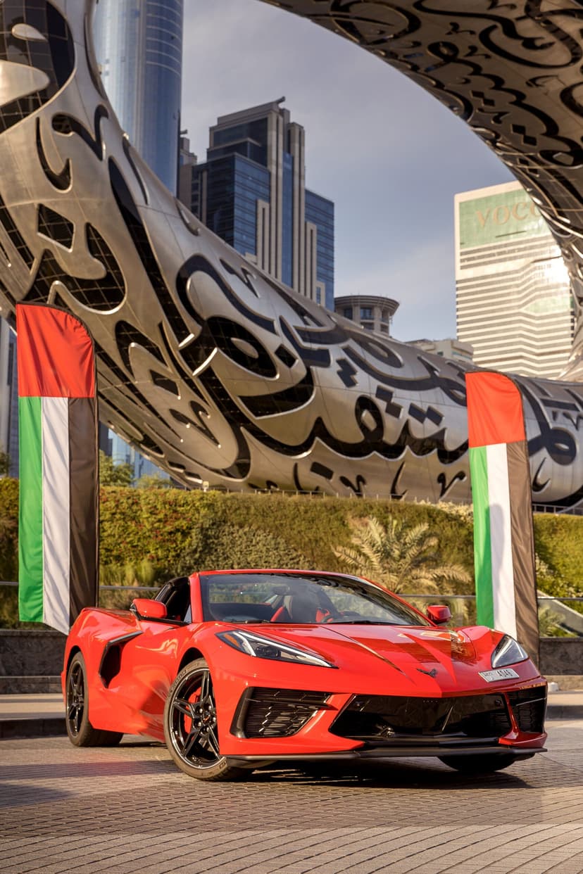 Rent Chevrolet corvette C8 2022 in UAE