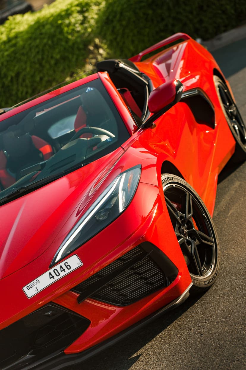 Rent Chevrolet corvette C8 2022 in UAE