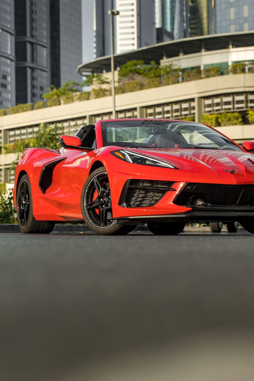 Rent Chevrolet corvette C8 2022 in UAE