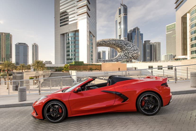 Rent Chevrolet corvette C8 2022 in UAE