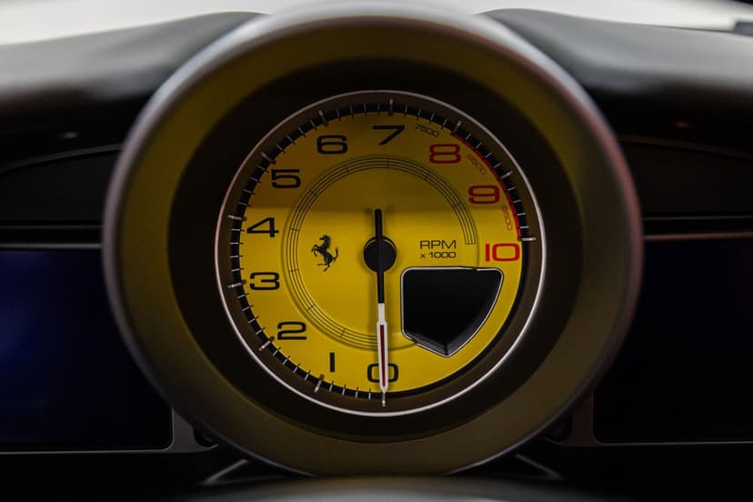 Ferrari F8 Spider Black 2023 Rental Dubai - View 11