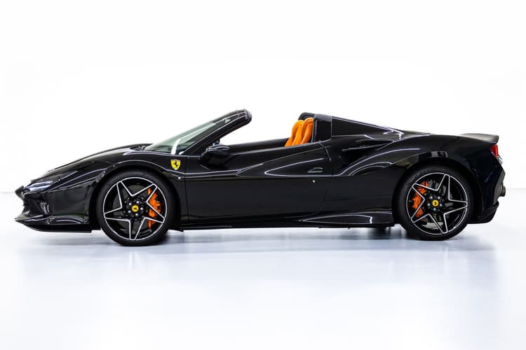 Rent Ferrari F8 Spider Black 2023 in UAE