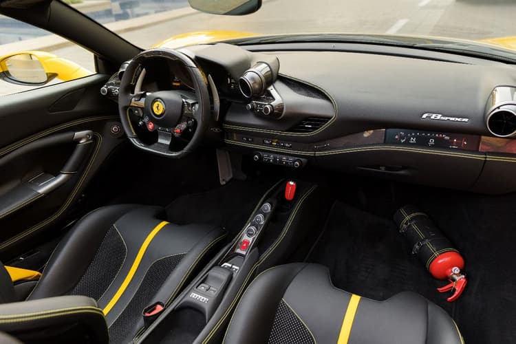 Rent Ferrari F8 Spyder 2023 in UAE