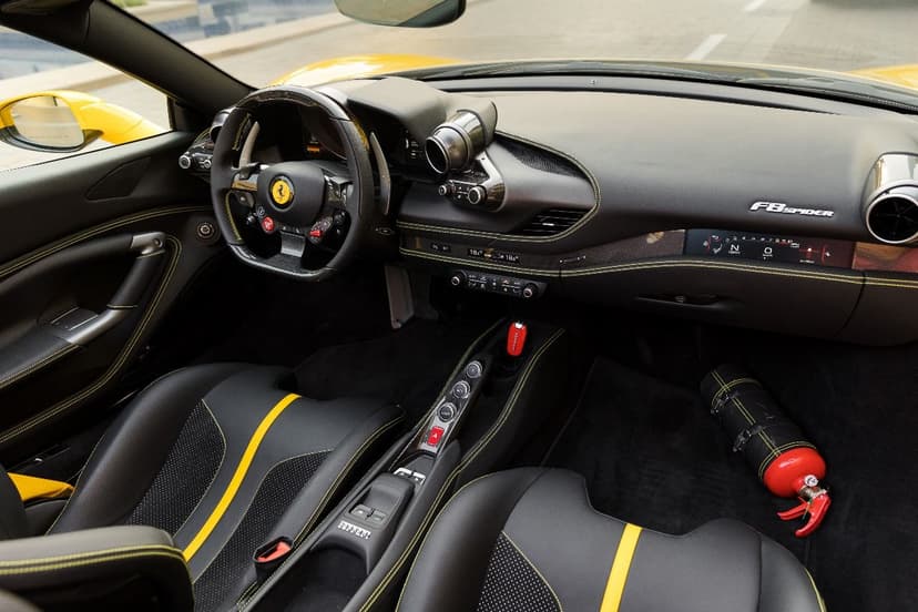Ferrari F8 Spyder 2023 Rental Dubai - View 2