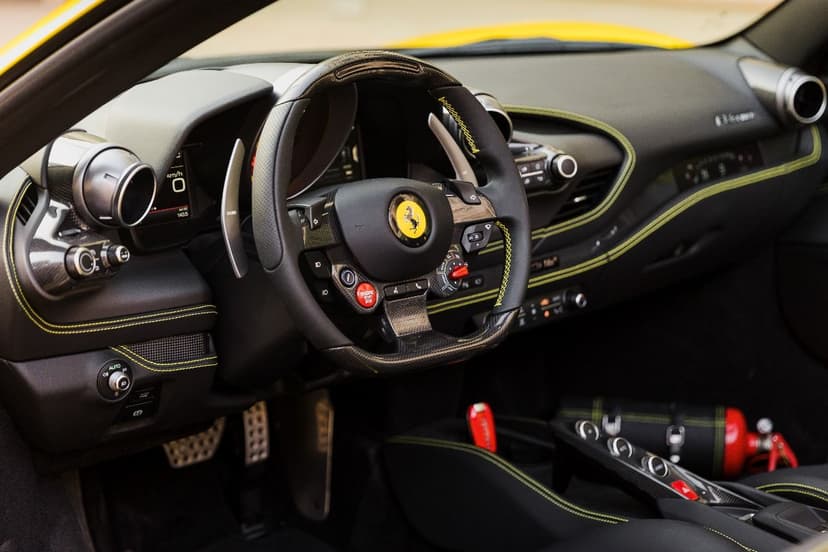 Ferrari F8 Spyder 2023 Rental Dubai - View 3