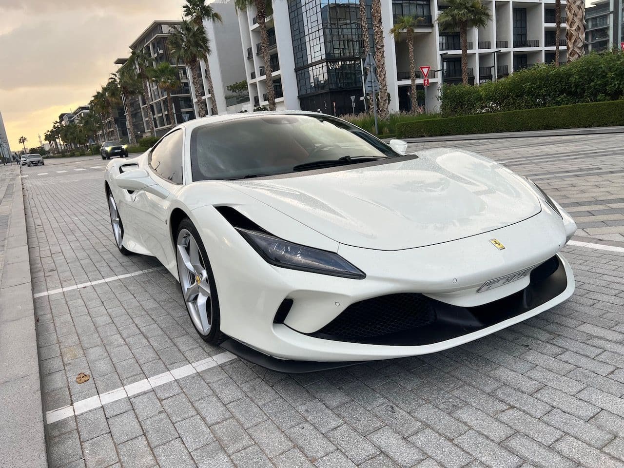Rent Ferrari F8 Tributo 2022 in UAE