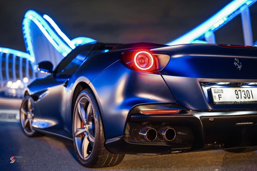 Ferrari Portofino M Blue 2022 Rental Dubai - View 10