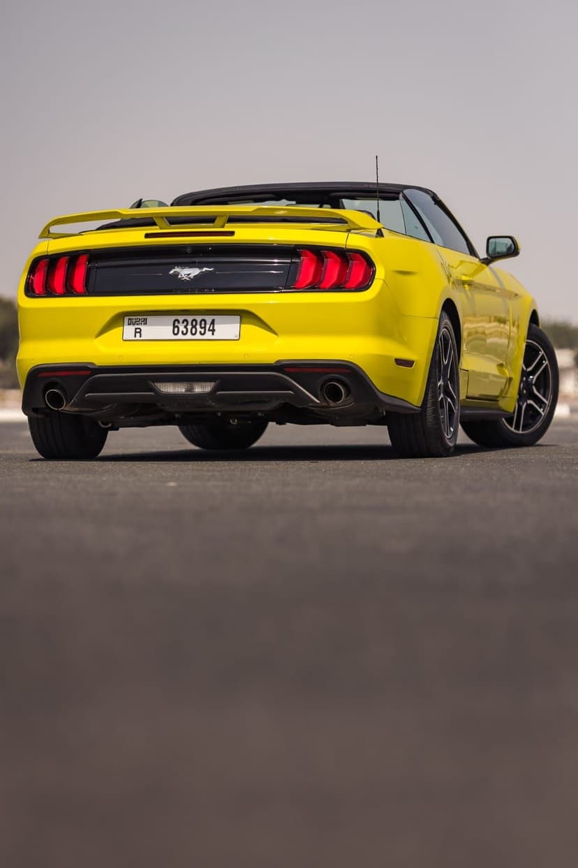 Rent Ford Mustang 2022 in UAE