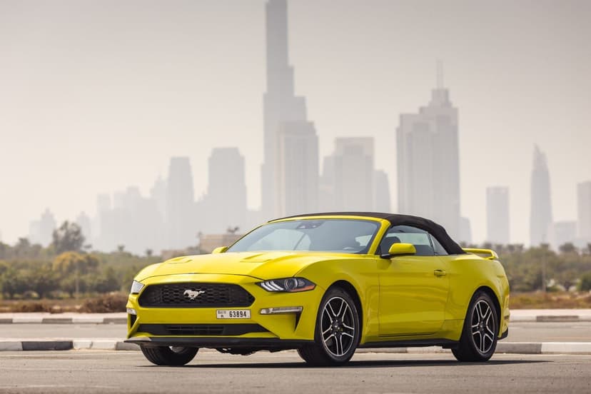 Rent Ford Mustang 2022 in UAE