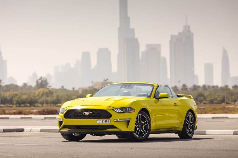 Rent Ford Mustang 2022 in UAE