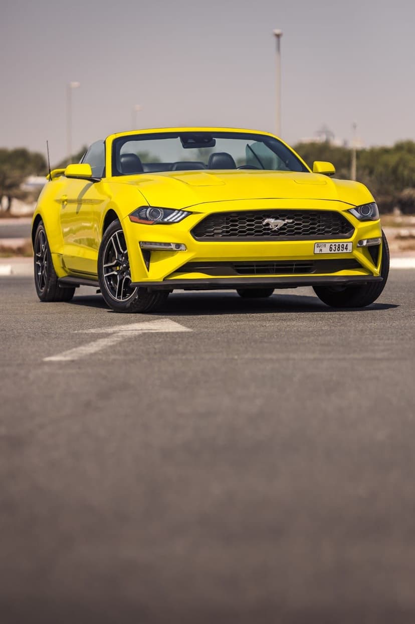 Rent Ford Mustang 2022 in UAE