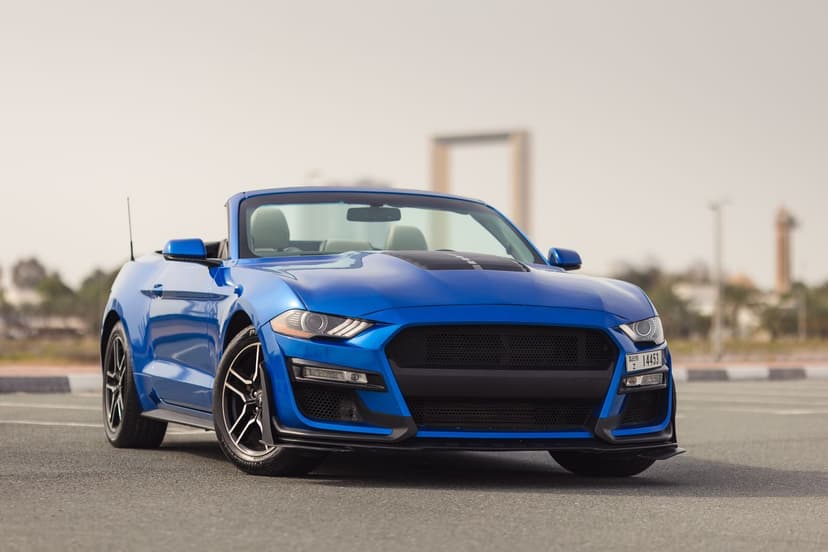 Ford Mustang 2022 Rental Dubai - View 3