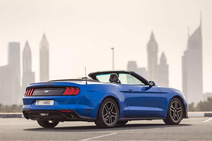 Ford Mustang 2022 Rental Dubai - View 2