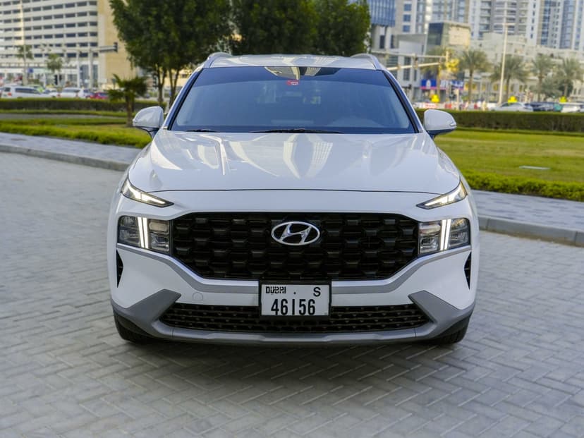 Hyundai Santa Fe 2023 Rental Dubai - View 2