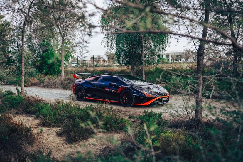 Lamborghini Huracan STO 2022 Rental Dubai - View 3