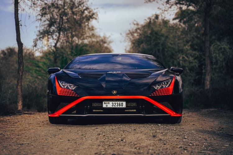 Rent Lamborghini Huracan STO 2022 in UAE