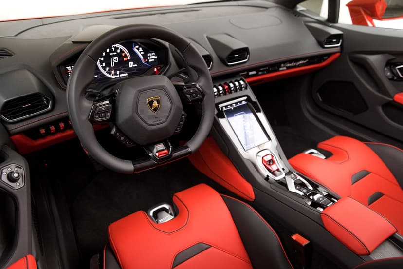 Lamborghini Hurucan Evo Spyder 2022 Rental Dubai - View 10