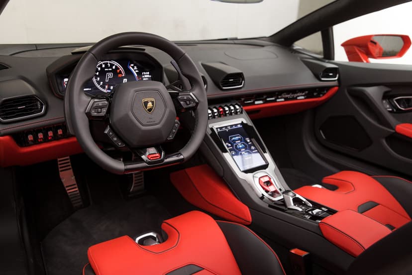 Lamborghini Hurucan Evo Spyder 2022 Rental Dubai - View 6