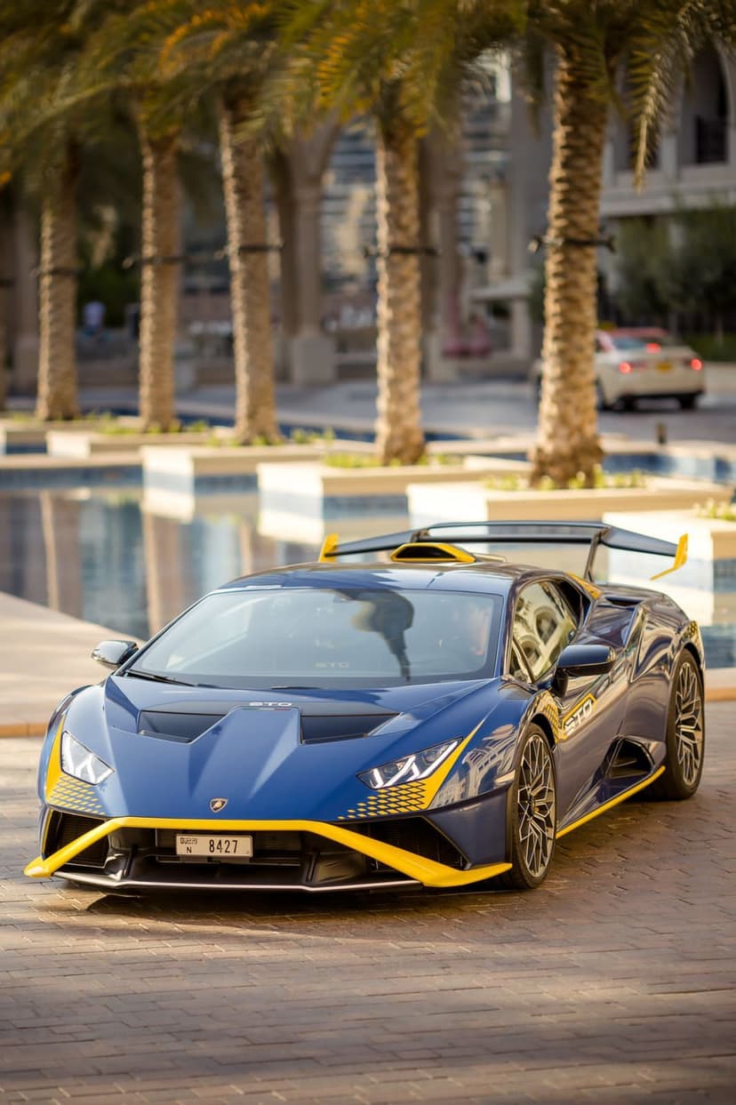 Lamborghini Hurucan STO 2023 Rental Dubai - View 1