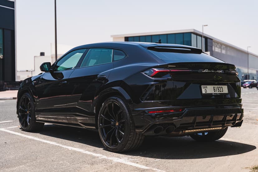Lamborghini Urus Black 2022 Rental Dubai - View 3