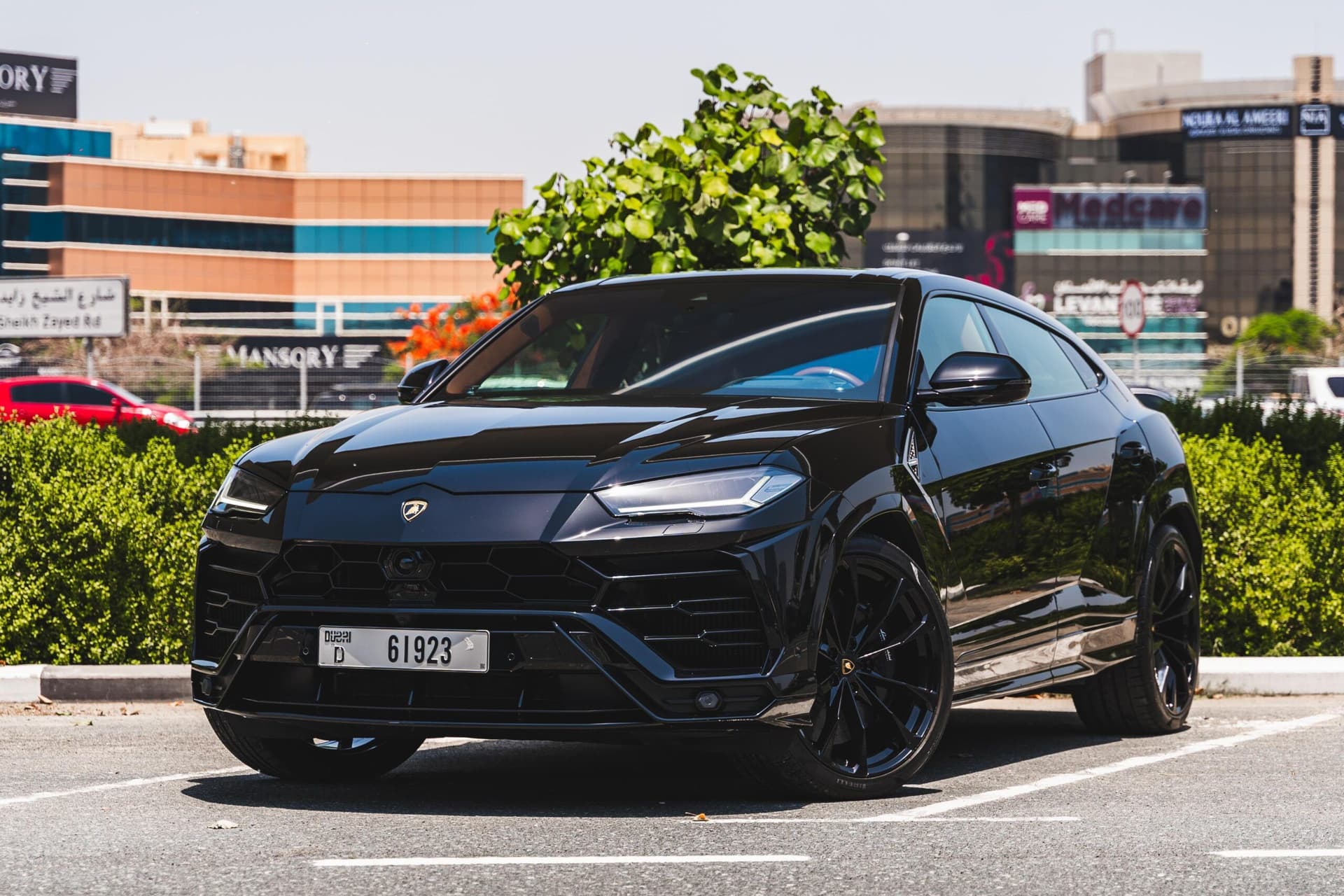 Rent Lamborghini Urus Black 2022 in UAE
