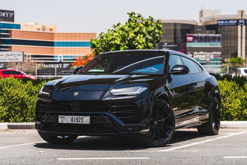 Lamborghini Urus Black 2022 Rental Dubai - View 1