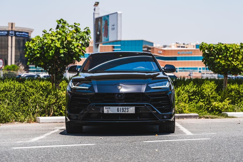 Lamborghini Urus Black 2022 Rental Dubai - View 2