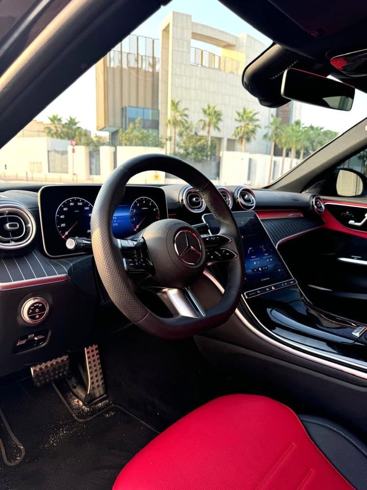 Rent MERCEDES C300 AMG FULL OPTION 2023 in UAE