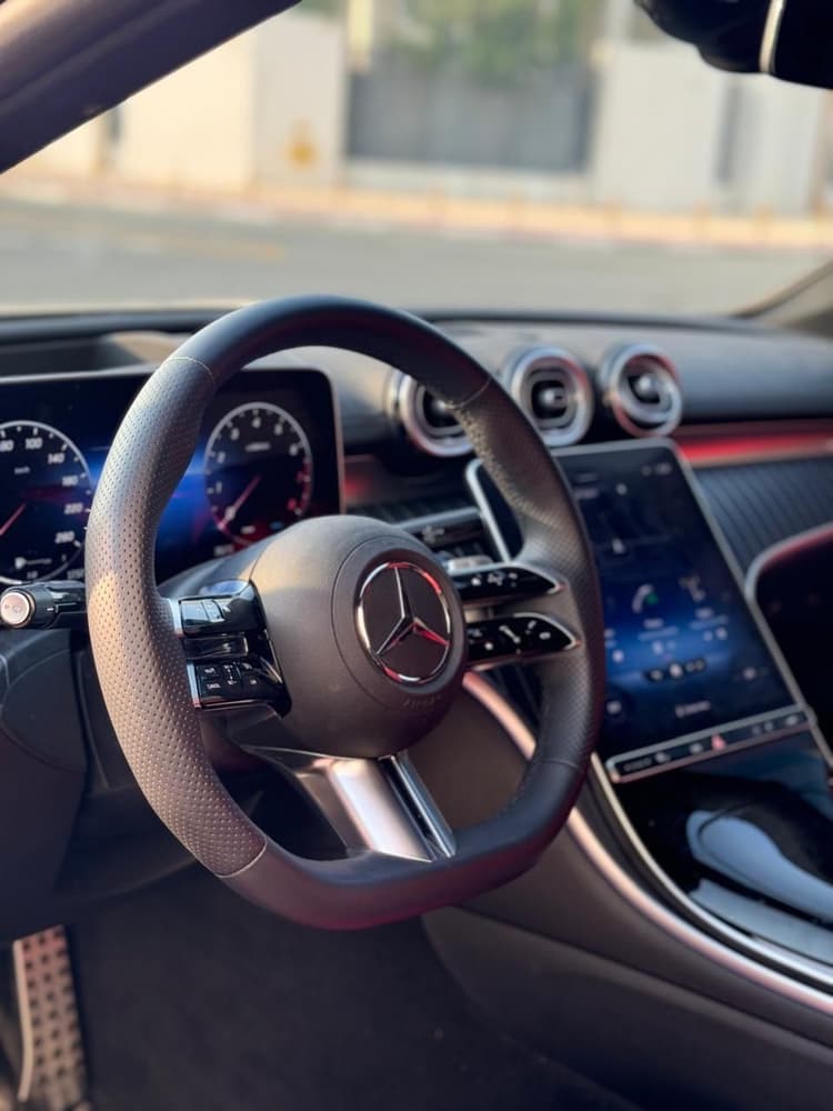 Rent MERCEDES C300 AMG FULL OPTION 2023 in UAE