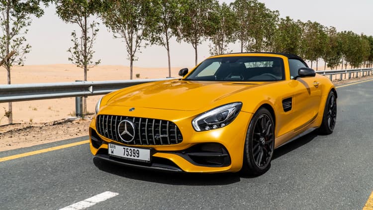 Rent Mercedes AMG GTC 2020 in UAE