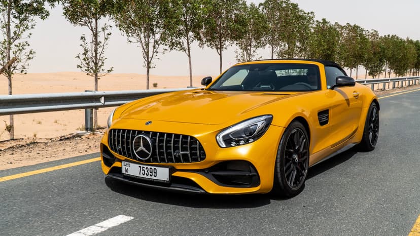 Rent Mercedes AMG GTC 2020 in UAE