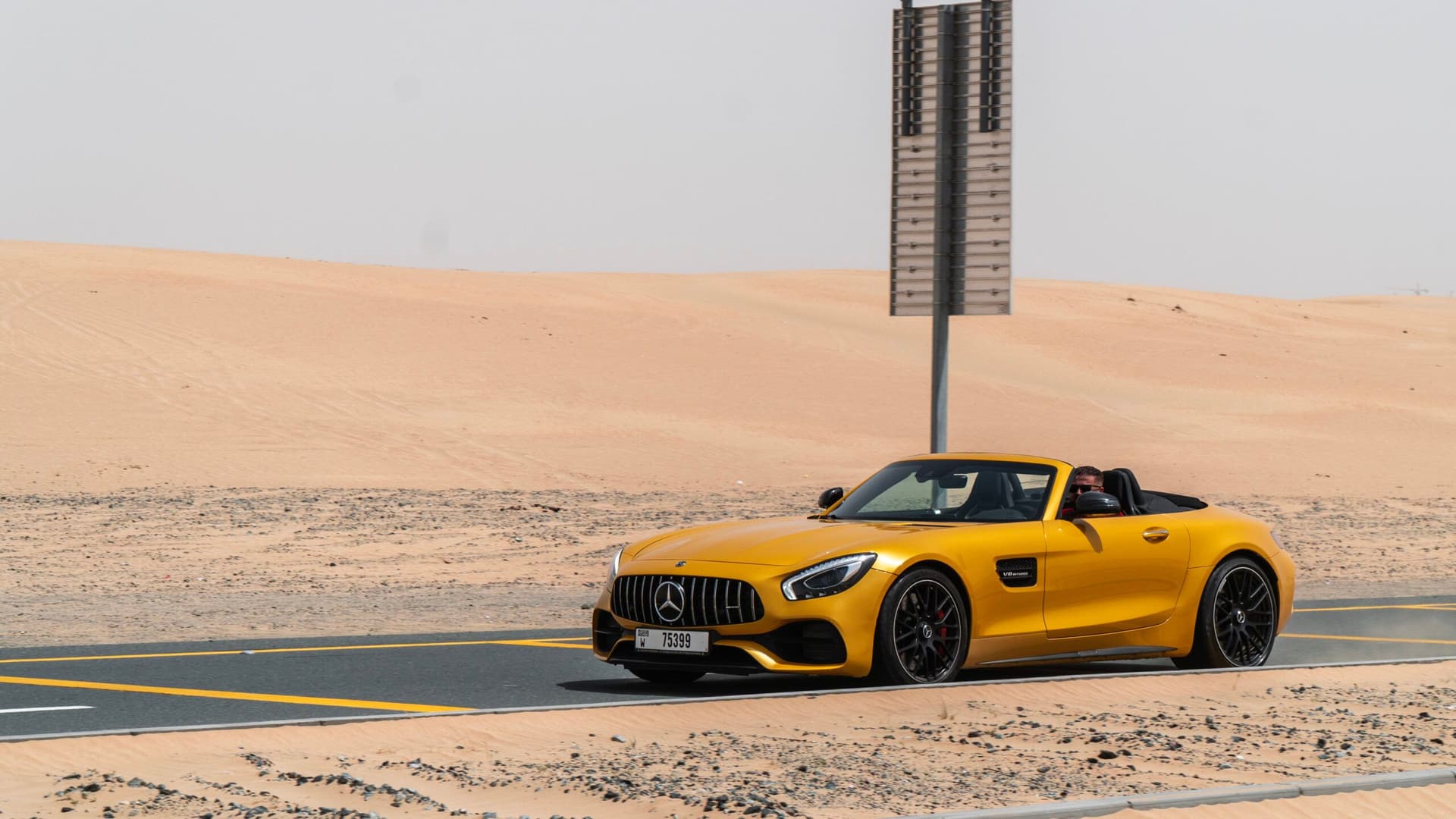 Rent Mercedes AMG GTC 2020 in UAE