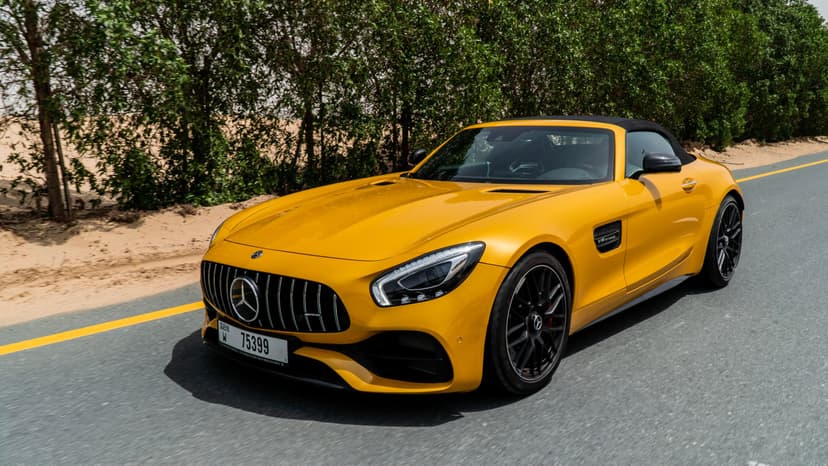 Rent Mercedes AMG GTC 2020 in UAE