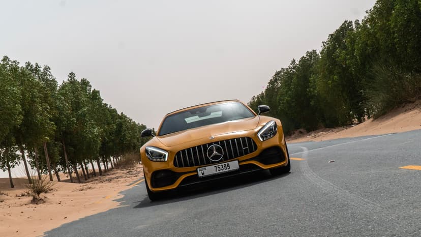 Rent Mercedes AMG GTC 2020 in UAE