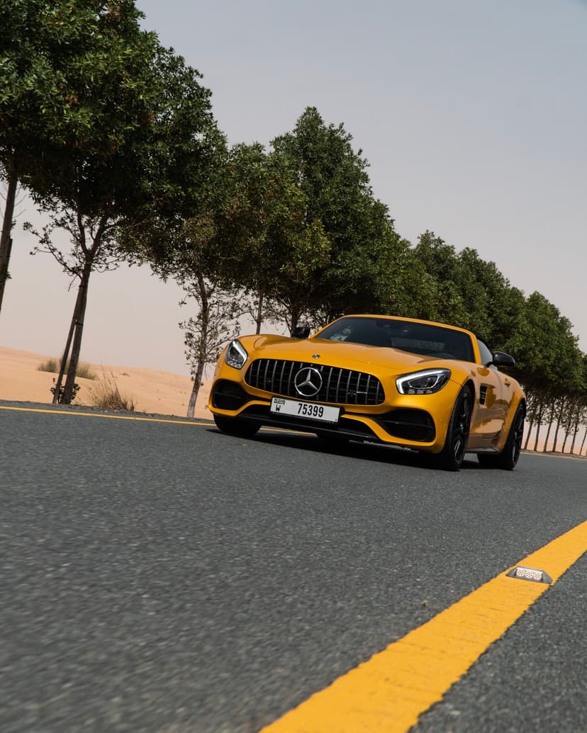 Rent Mercedes AMG GTC 2020 in UAE