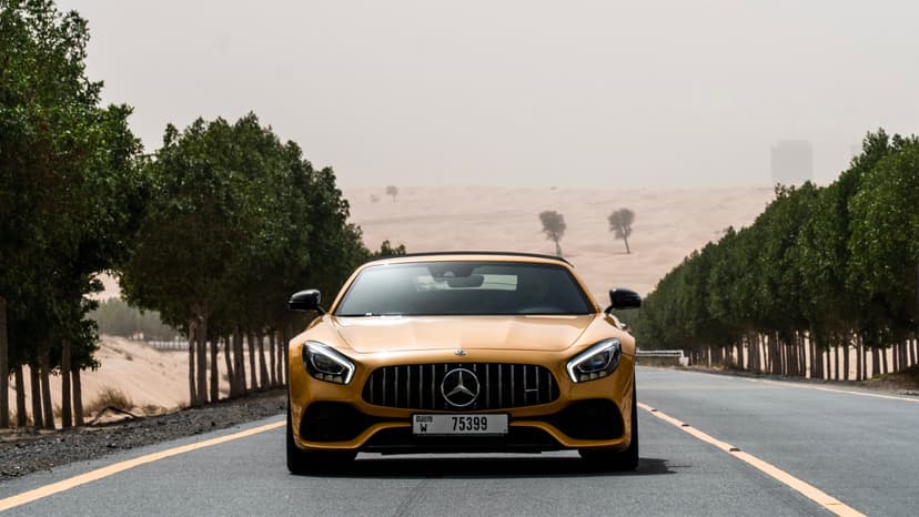Rent Mercedes AMG GTC 2020 in UAE