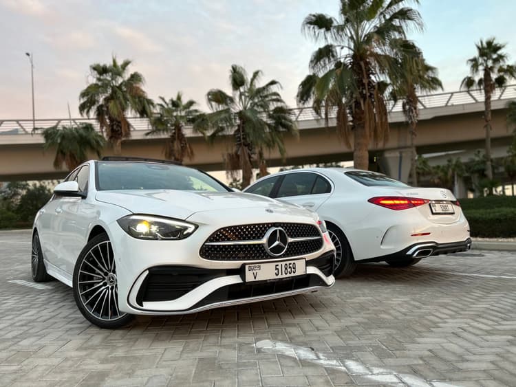 Rent Mercedes Benz C200 2023 in UAE