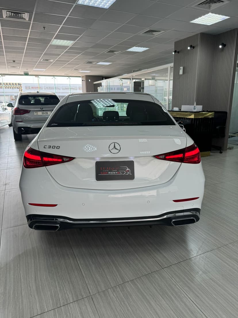 Mercedes Benz C300 2023 Rental Dubai - View 3